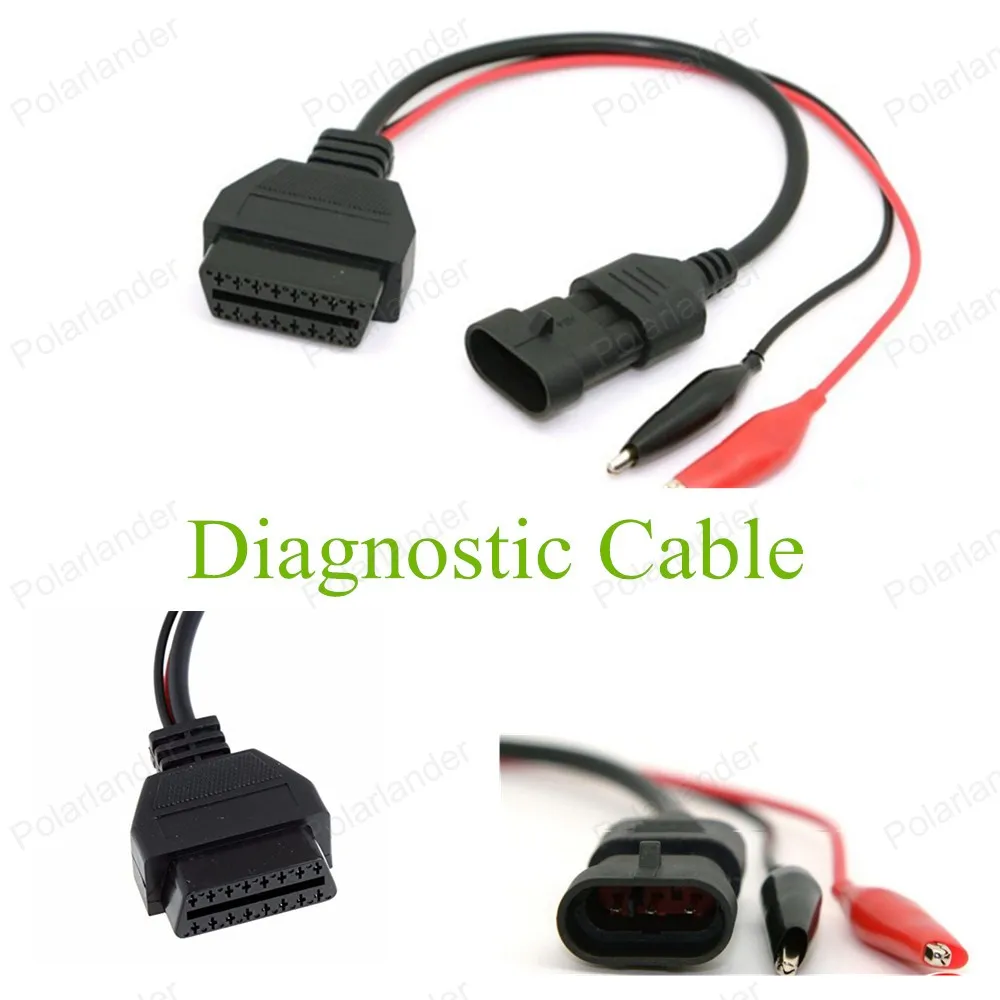 Car Diagnostic Cable 3 Pin to 16 Pin OBD2 Interface Adapter for F-iat Scanner Cable Diagnostic Adapter Connector
Car Diagnostic Cable 3 Pin to 16 Pin OBD2 Interface Adapter for F-iat Scanner Cable Diagnostic Adapter Connector