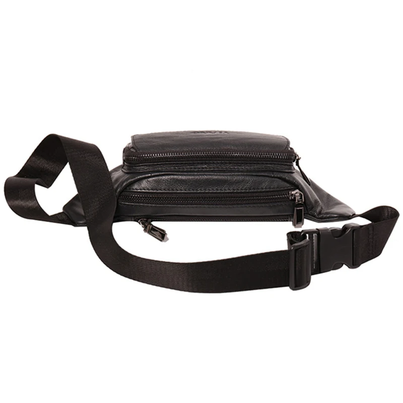 Genuine Leather Men Hip Belt Waist Bag Chest Pack Shoulder Messenger Bag First Layer Cowhide Purse Male Cross Body Fanny Pack 
Genuine Leather Men Hip Belt Waist Bag Chest Pack Shoulder Messenger Bag First Layer Cowhide Purse Male Cross Body Fanny Pack