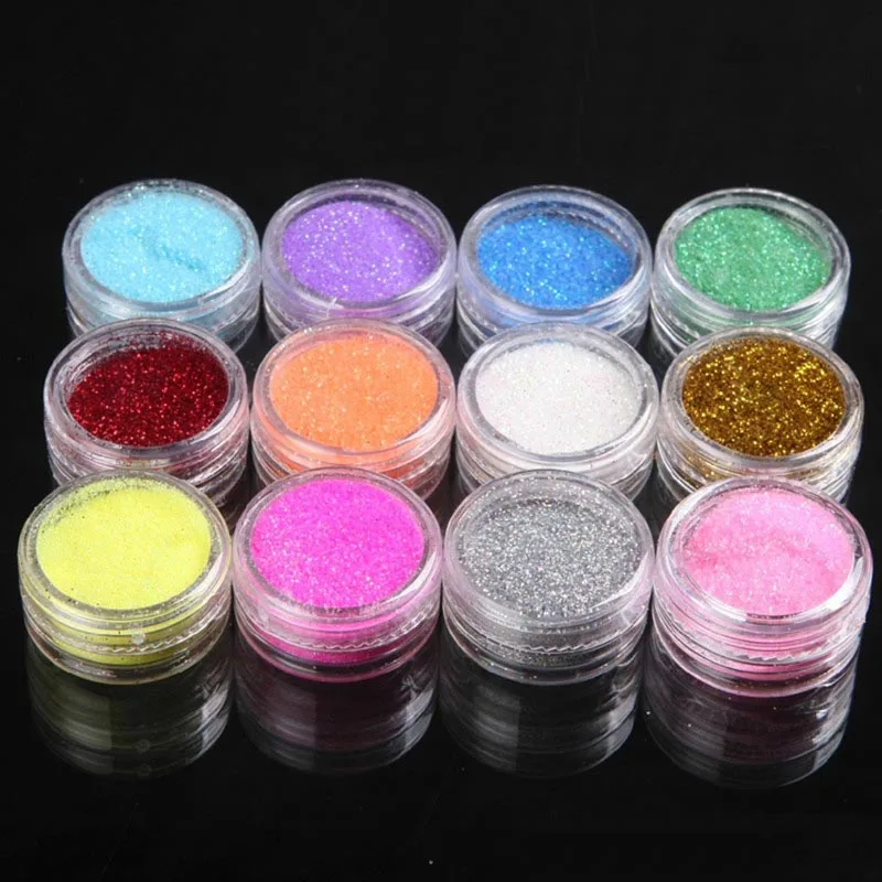 12 Colors/set Nail Art Tips UV Gel Acrylic Powder Nail Glitter Dust Metal Glitter Tool Kit Rhinestone Nail Decoration
12 Colors/set Nail Art Tips UV Gel Acrylic Powder Nail Glitter Dust Metal Glitter Tool Kit Rhinestone Nail Decoration