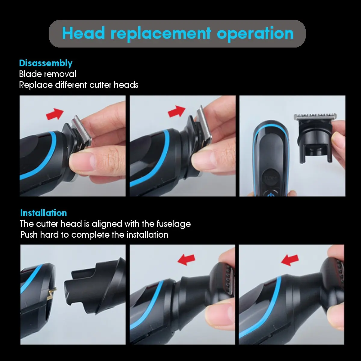 professional hair trimmer Multifunction Hair Clipper electric Beard Trimmer hair cutting machine trimer cutter W/ 5 cutter heads
professional hair trimmer Multifunction Hair Clipper electric Beard Trimmer hair cutting machine trimer cutter W/ 5 cutter heads
