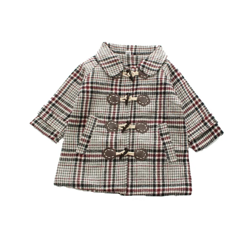 Fashion New Girl Baby Winter Plaid Coat Girls Kids Cotton Padded Coats Jackets Children Overwear Clothes 2-8T
Fashion New Girl Baby Winter Plaid Coat Girls Kids Cotton Padded Coats Jackets Children Overwear Clothes 2-8T