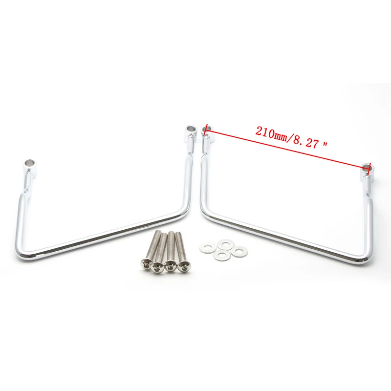 Chrome 21cm Saddle bag Support Bar Bars Mount Bracket For Vulcan VN800 EN500 VL800 M50/C50
Chrome 21cm Saddle bag Support Bar Bars Mount Bracket For Vulcan VN800 EN500 VL800 M50/C50