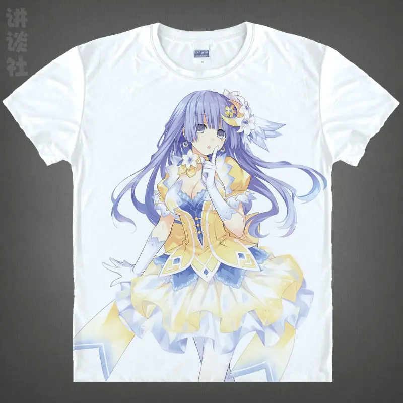 Date A Live футболка рубашка Yoshino мужские футболки с короткими рукавами футболка с аниме принтеры рубашка изящная юбка Молодежная Футболка с ани...
Date A Live футболка рубашка Yoshino мужские футболки с короткими рукавами футболка с аниме принтеры рубашка изящная юбка Молодежная Футболка с ани...