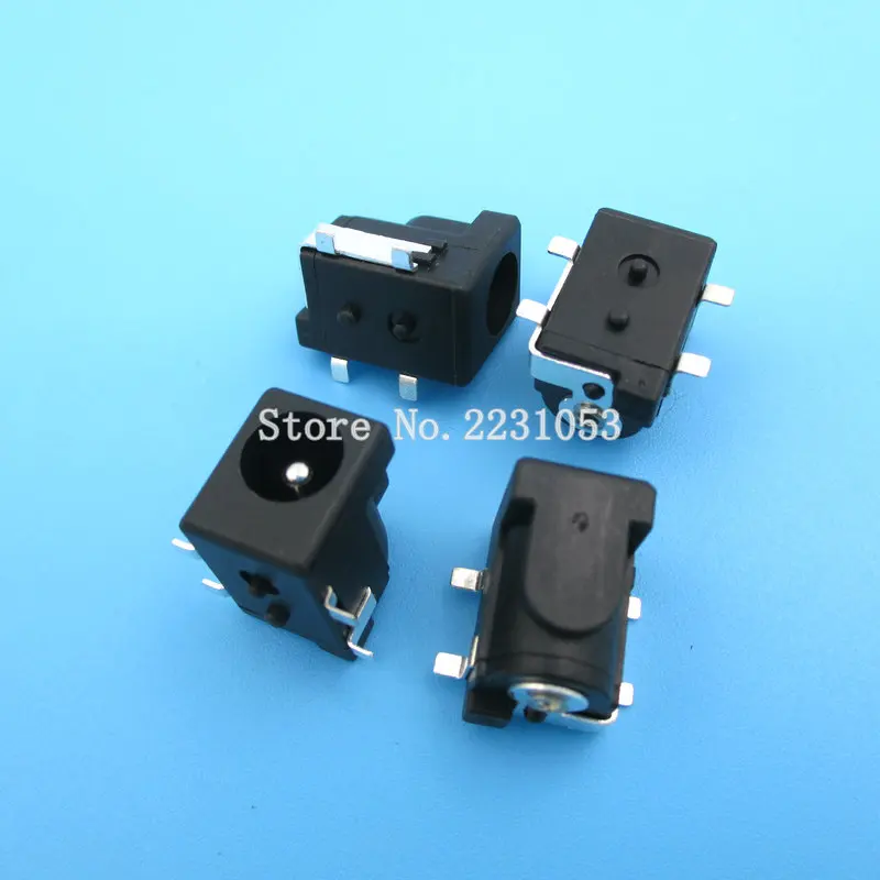 10PCS/LOT SMD DC-005 DC Power Jack Socket Connector DC005 5.5*2.1mm 2.1 socket Round the needle black color
10PCS/LOT SMD DC-005 DC Power Jack Socket Connector DC005 5.5*2.1mm 2.1 socket Round the needle black color