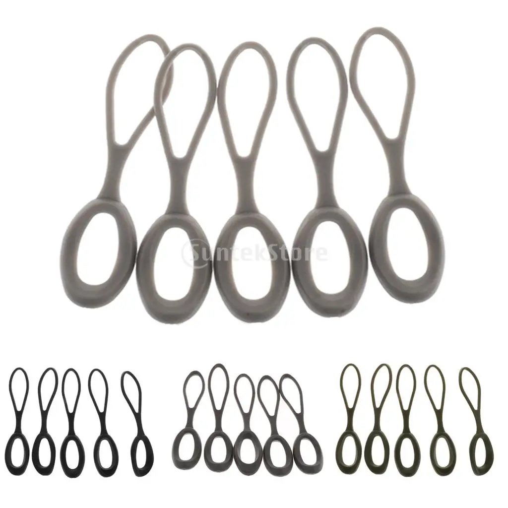 Pack of 5pcs Strong Non-slip Zipper Pull Cord End Strap Lariat Zip Puller Zip Fastener for Apparel Backpack Bag
Pack of 5pcs Strong Non-slip Zipper Pull Cord End Strap Lariat Zip Puller Zip Fastener for Apparel Backpack Bag