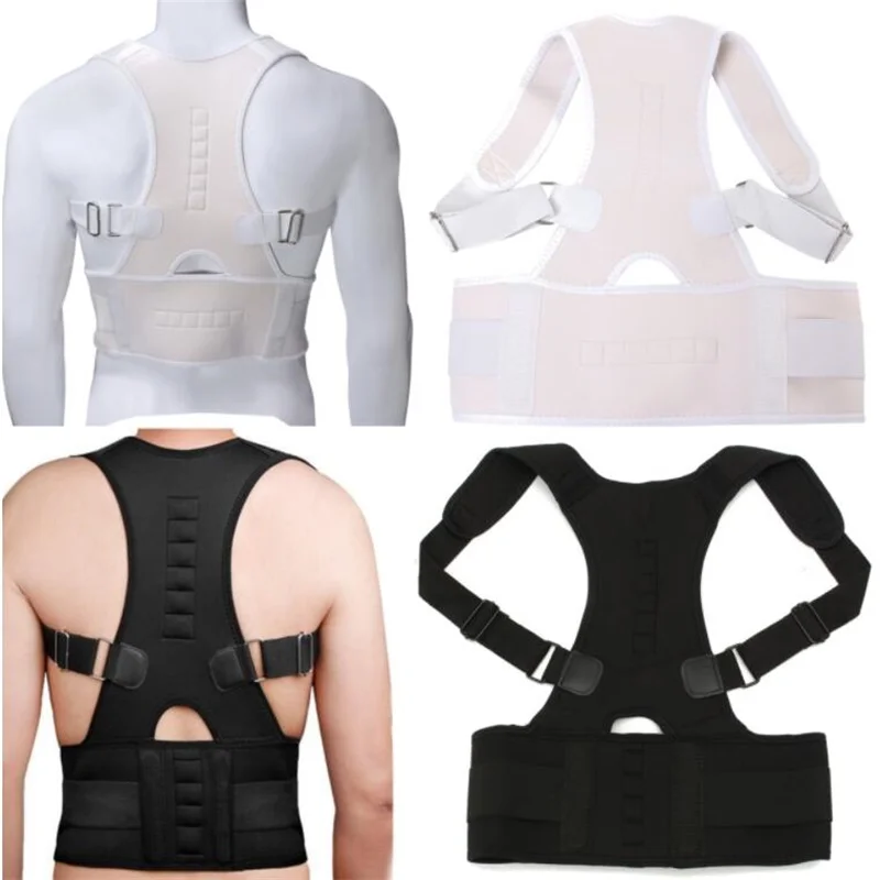 Ajustable Magnetic Therapy Posture Corrector Back Belt Back Support Straightener Corrector Elastic band Relieve low back pain
Ajustable Magnetic Therapy Posture Corrector Back Belt Back Support Straightener Corrector Elastic band Relieve low back pain