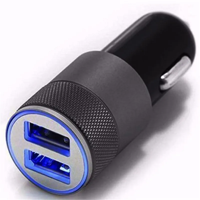 Автомобильное зарядное устройство с двумя умными USB-портами и функцией быстрой