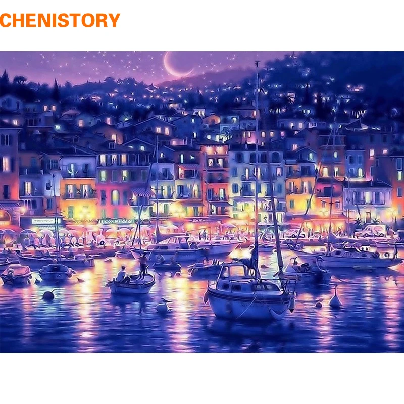CHENISTORY Blue Water City Night DIY Digital Painting By Numbers Coloring Painting By Numbers Kits Drawing For Kid Unique Gift
CHENISTORY Blue Water City Night DIY Digital Painting By Numbers Coloring Painting By Numbers Kits Drawing For Kid Unique Gift