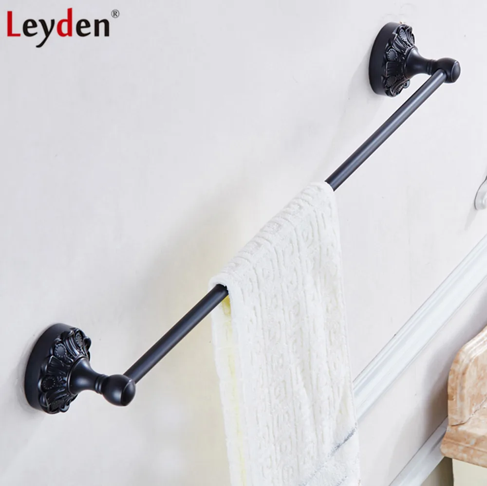 Leyden Oil Rubbed Bronze Finished Brass Wall Mounted Single Towel Bar Matte Durable Towel Rack Towel Holder Bathroom Accessories
Leyden Oil Rubbed Bronze Finished Brass Wall Mounted Single Towel Bar Matte Durable Towel Rack Towel Holder Bathroom Accessories