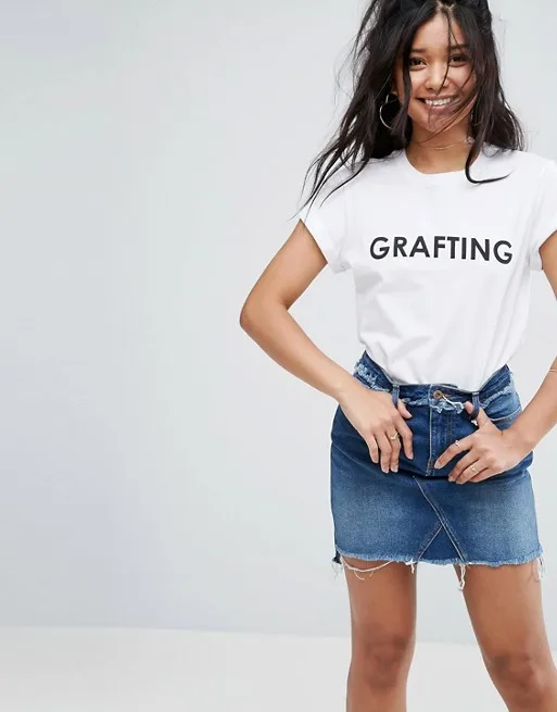 Grafting T-shirt casual girls tops t shirt women fashion t shirt moletom do tumblr t shirt aesthetic tees casual tops t shirt
Grafting T-shirt casual girls tops t shirt women fashion t shirt moletom do tumblr t shirt aesthetic tees casual tops t shirt