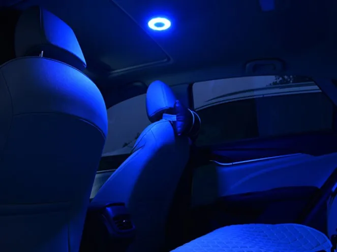 Интерьер автомобиля светодиодная лампа для чтения Светодиодная Renault Duster Megane Clio