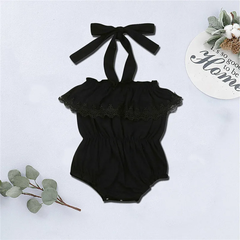 2019 New Toddler Baby Girl Kid Off Shoulder Lace Ruffle Bodysuit Outfit Summer Infant Sling Top Jumpsuit Clothes Hot
2019 New Toddler Baby Girl Kid Off Shoulder Lace Ruffle Bodysuit Outfit Summer Infant Sling Top Jumpsuit Clothes Hot