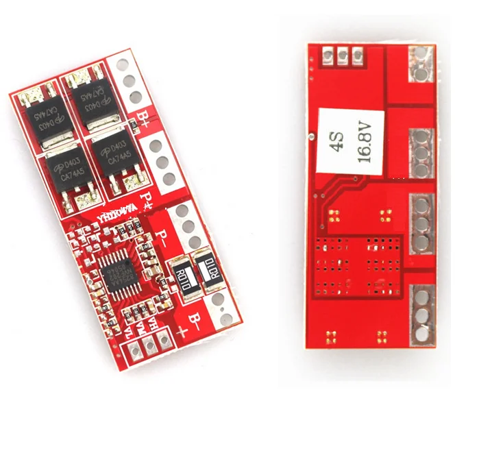 1PCS 4S 15A Li-ion Lithium Battery 18650 Charger Protection Board 14.4V 14.8V 16.8V
1PCS 4S 15A Li-ion Lithium Battery 18650 Charger Protection Board 14.4V 14.8V 16.8V