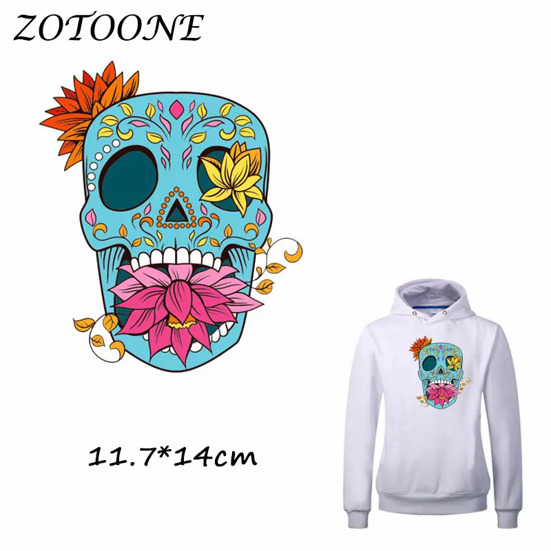 ZOTOONE Iron Patches for Clothing Flower Skull Patches Beaded Applique Clothes T Shirt Heat Transfer DIY Accessory Decoration C
ZOTOONE Iron Patches for Clothing Flower Skull Patches Beaded Applique Clothes T Shirt Heat Transfer DIY Accessory Decoration C