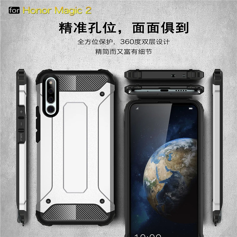 Phone Case For Huawei Honor Magic 2 Case On Honor Magic 2 Full Wrapped Heavy Hybrid PC+TPU Cover For Huawei Honor Magic 2 Cover
Phone Case For Huawei Honor Magic 2 Case On Honor Magic 2 Full Wrapped Heavy Hybrid PC+TPU Cover For Huawei Honor Magic 2 Cover