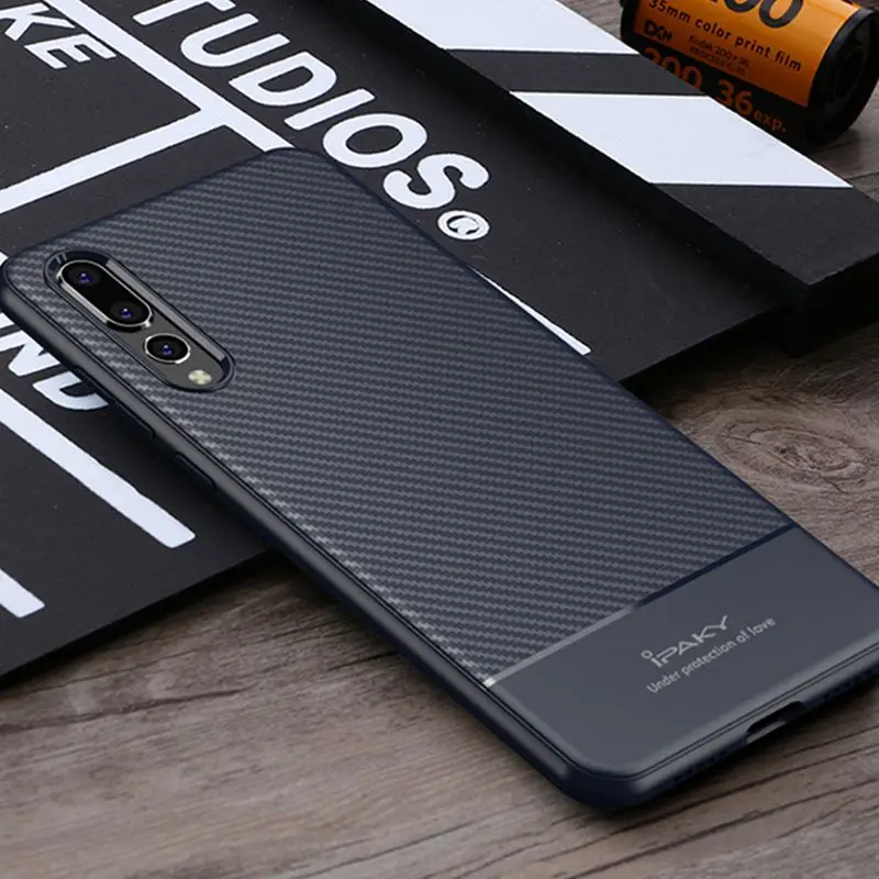 Phone Case IPAKY Carbon Fiber Back Cover For Huawei P20 Lite Luxury Shockproof P20 Pro NOVA 3E Silicone TPU Brushed Case
Phone Case IPAKY Carbon Fiber Back Cover For Huawei P20 Lite Luxury Shockproof P20 Pro NOVA 3E Silicone TPU Brushed Case