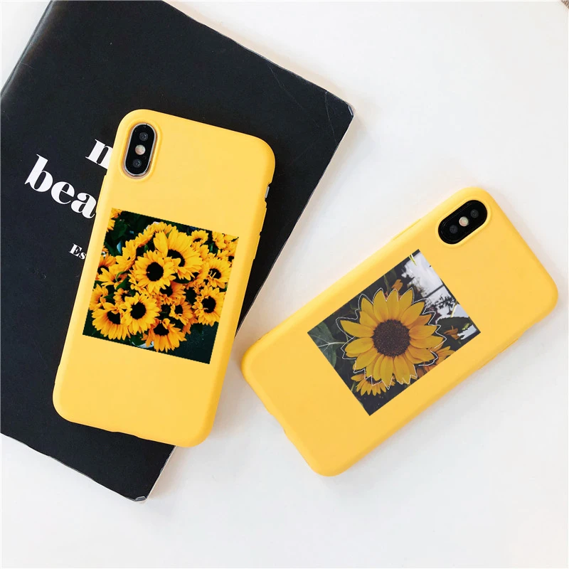 For iphone x xs case Yellow Sunflower Soft silicone Phone Case Cover for iPhone 11 pro max 8 7 6 6S Plus X XS MAX 5 5S XR Cover
For iphone x xs case Yellow Sunflower Soft silicone Phone Case Cover for iPhone 11 pro max 8 7 6 6S Plus X XS MAX 5 5S XR Cover