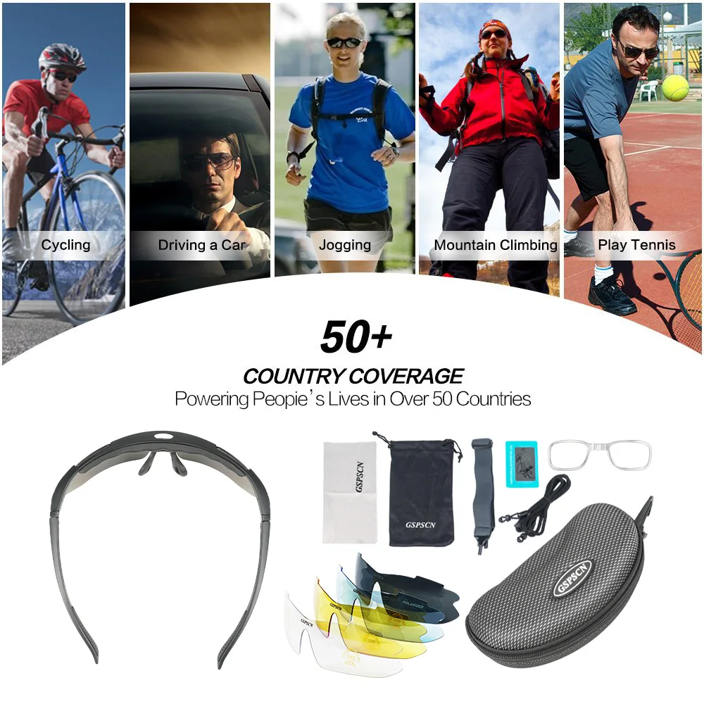 GSPSCN Polarized Goggles Sports Sunglasses for Men Women Glasses with 5 Lenes for Cycling Running Golf Fishing Hiking Baseball
GSPSCN Polarized Goggles Sports Sunglasses for Men Women Glasses with 5 Lenes for Cycling Running Golf Fishing Hiking Baseball