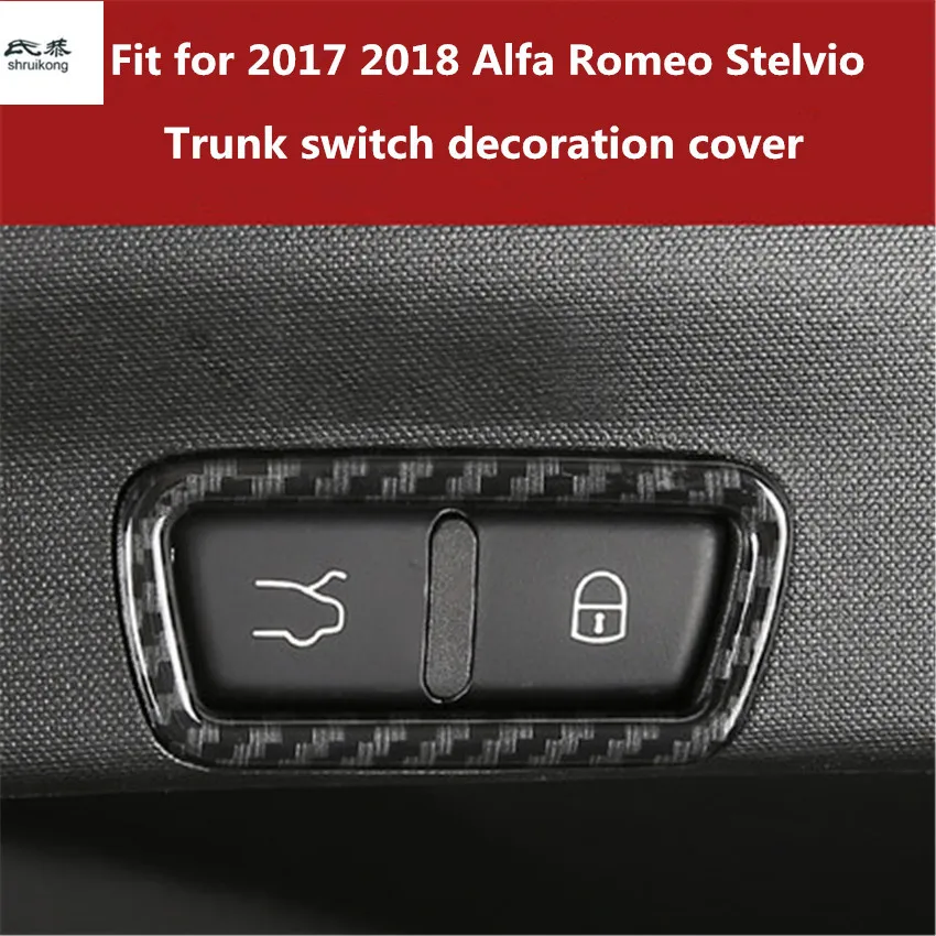 1 шт., декоративная крышка из АБС-углеродного волокна для Alfa Romeo Stelvio 949 2017 2018 
1 шт., декоративная крышка из АБС-углеродного волокна для Alfa Romeo Stelvio 949 2017 2018