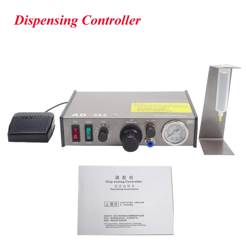 Semi-Auto Glue Dispenser PCB Solder Paste Liquid Controller Dropper Fluid Glue Splitter Tools Machine Electric Dispenser Machine
Semi-Auto Glue Dispenser PCB Solder Paste Liquid Controller Dropper Fluid Glue Splitter Tools Machine Electric Dispenser Machine