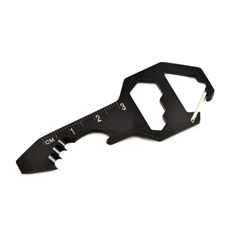 Multifunction Black stainless steel EDC tool outdoor bottle survive gear card multi gadget camp opener wallet kit
Multifunction Black stainless steel EDC tool outdoor bottle survive gear card multi gadget camp opener wallet kit