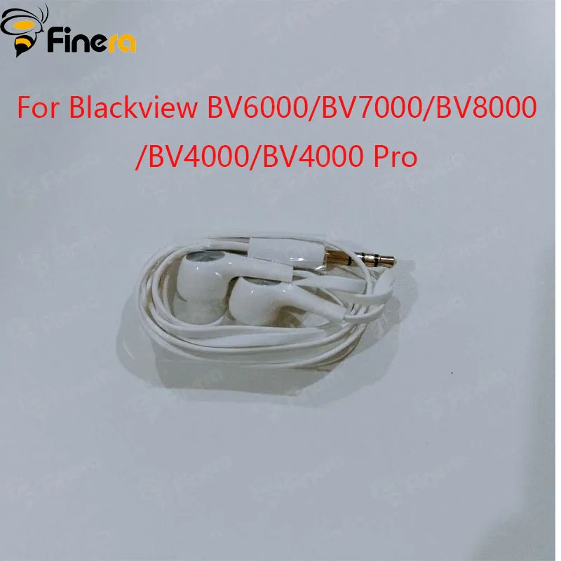 100% Новые оригинальные наушники для Blackview BV6000.BV7000/BV8000/BV4000/BV4000 Pro гарнитура