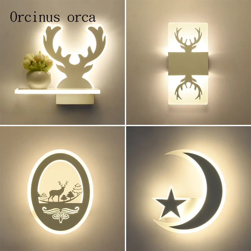 Postmodern minimalism shadow wall lamp living room hallway bedroom bedside lamp creative personality animal LED wall lamp
Postmodern minimalism shadow wall lamp living room hallway bedroom bedside lamp creative personality animal LED wall lamp
