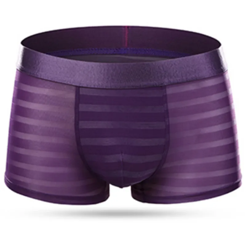 Good Quality Mens Translucent Stripes Sexy Thin Style Underpants Mr's Fast-drying and Durable Underwear Panties
Good Quality Mens Translucent Stripes Sexy Thin Style Underpants Mr's Fast-drying and Durable Underwear Panties