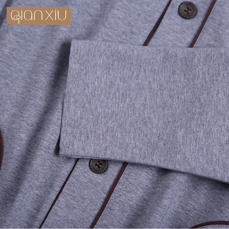 Aqianxiu New style Women's cotton Home Sets Comfortable and breathable grey clolrs 1780
Aqianxiu New style Women's cotton Home Sets Comfortable and breathable grey clolrs 1780