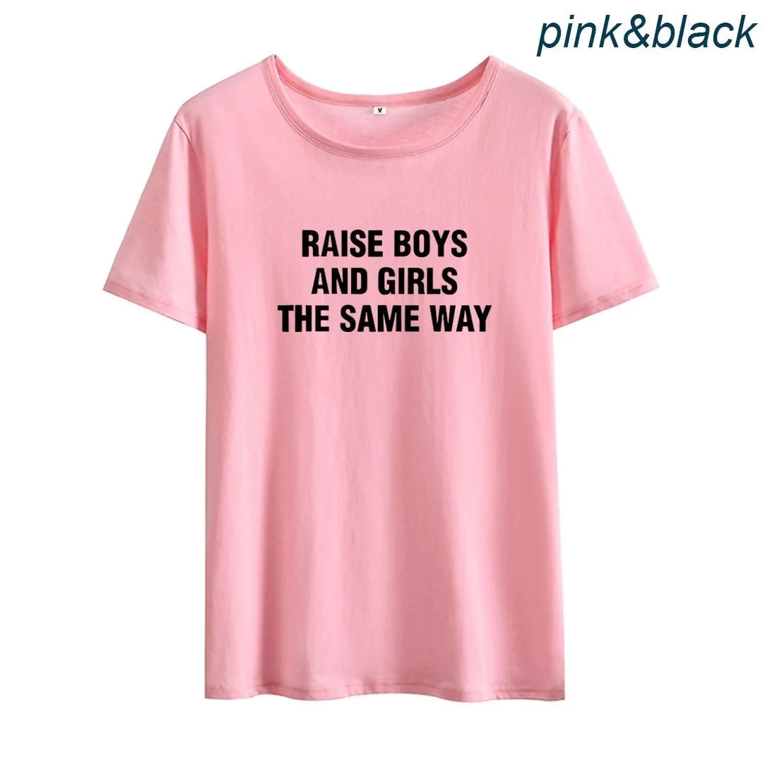 The Same Way Letter Printed Tshirt Women O-neck Short Sleeve Loose Tee Shirt Femme Casual T-shirt Women Top Dropshipping
The Same Way Letter Printed Tshirt Women O-neck Short Sleeve Loose Tee Shirt Femme Casual T-shirt Women Top Dropshipping