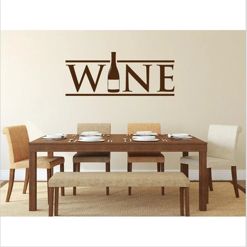 Wine Bottle Wall Stickers For Kitchen Wall Poster Restaurant Dining Room Wallpaper Wall Murals Home Decals Vinyl Decor H99
Wine Bottle Wall Stickers For Kitchen Wall Poster Restaurant Dining Room Wallpaper Wall Murals Home Decals Vinyl Decor H99
