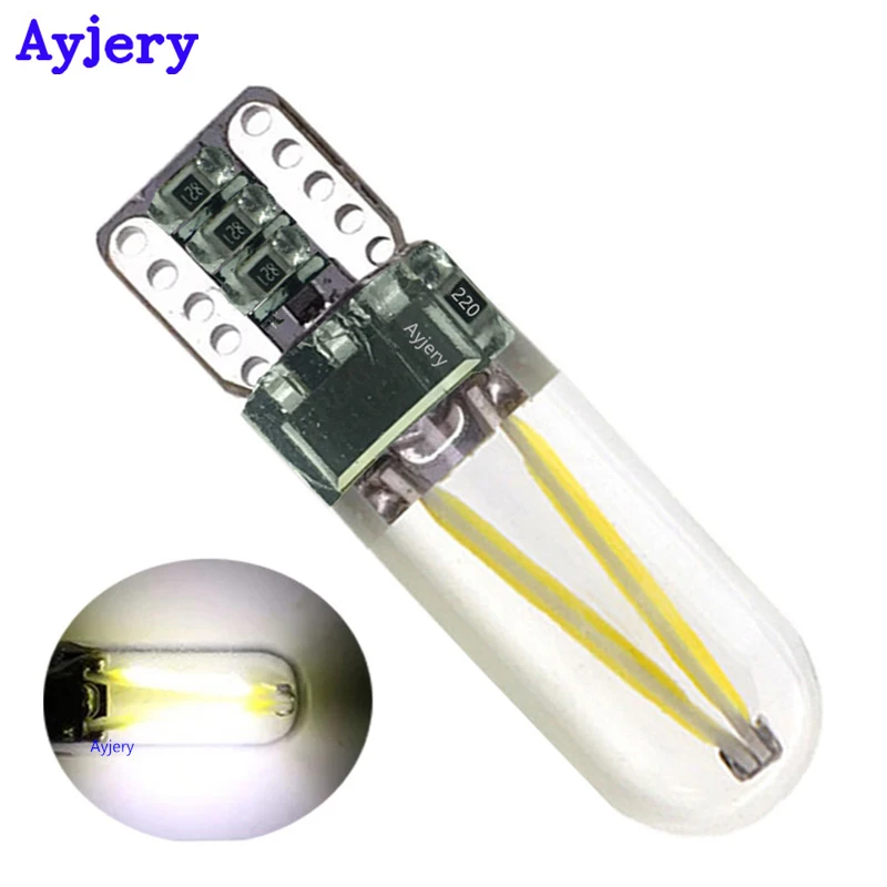 AYJERY 10 шт./лот 12 В DC T10 194 168 W5W Led COB 30 SMD стеклянная оболочка интерьерные лампы, распродажа, белый автомобильный Стайлинг 
AYJERY 10 шт./лот 12 В DC T10 194 168 W5W Led COB 30 SMD стеклянная оболочка интерьерные лампы, распродажа, белый автомобильный Стайлинг