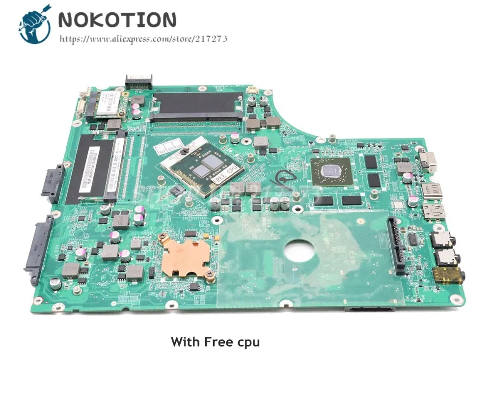 NOKOTION For Acer aspire 7745 7745G Laptop Motherboard I3 I5 Only HD5650 1GB Free CPU MBPUN06001 MBBPJ06001 MBPUP06001
NOKOTION For Acer aspire 7745 7745G Laptop Motherboard I3 I5 Only HD5650 1GB Free CPU MBPUN06001 MBBPJ06001 MBPUP06001