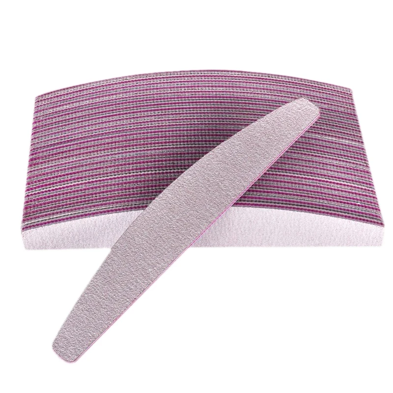 50Pcs/Lot 100/180 Grit Nail Sanding File Buffing Polish Block Half Moon Nail Polishing Files Pedicure Manicure Nail Salon Tool
50Pcs/Lot 100/180 Grit Nail Sanding File Buffing Polish Block Half Moon Nail Polishing Files Pedicure Manicure Nail Salon Tool