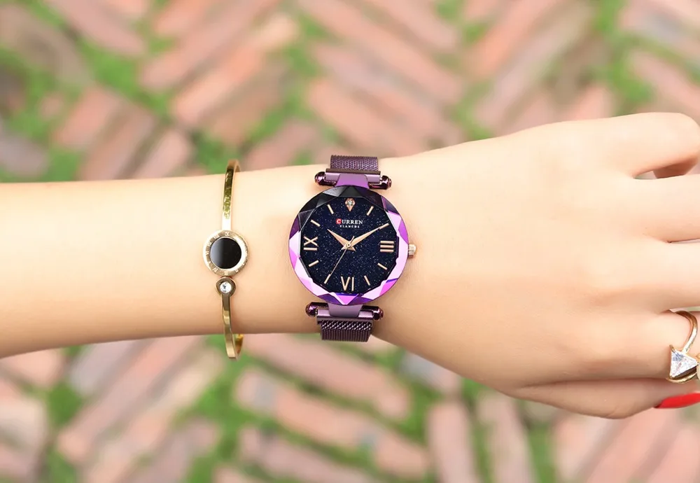 CURREN Brand Women Casual Quartz Watch Female Fashion Stainless Steel Mesh Band Wristwatches Creative Marble Waterproof Relogio
CURREN Brand Women Casual Quartz Watch Female Fashion Stainless Steel Mesh Band Wristwatches Creative Marble Waterproof Relogio