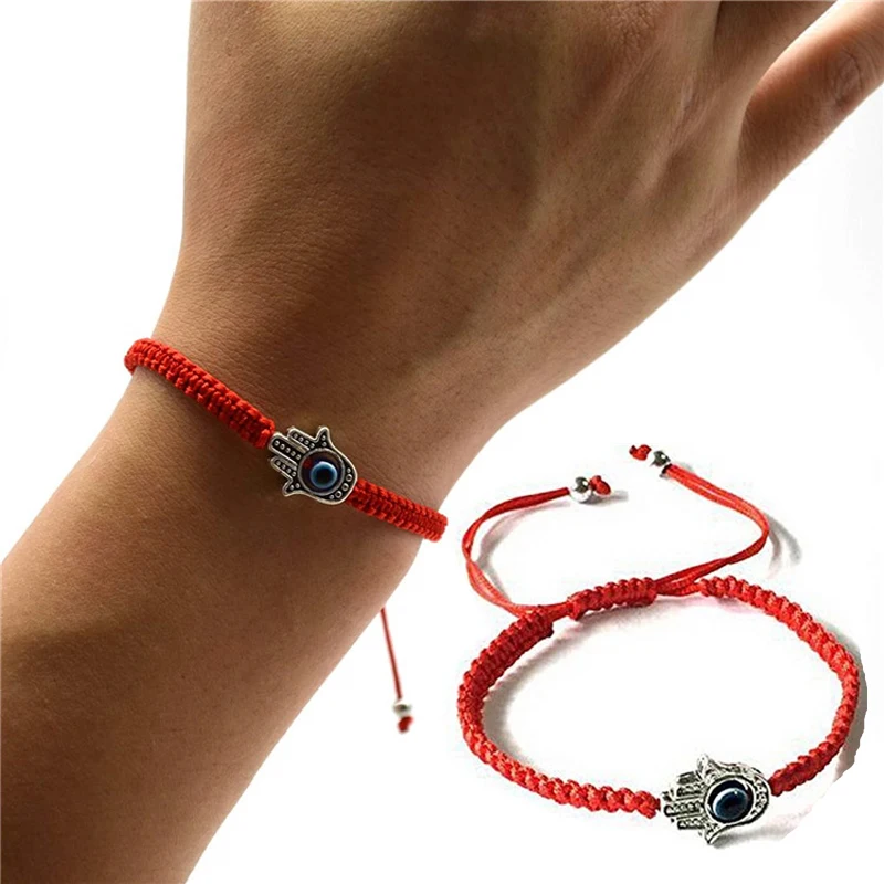 Браслет Lucky Charming Evil Eyes Hamsa рука, браслет Фатима ручной работы удачи красная веревка регулируемая цвет Ювелирные изделия Подарки
Браслет Lucky Charming Evil Eyes Hamsa рука, браслет Фатима ручной работы удачи красная веревка регулируемая цвет Ювелирные изделия Подарки