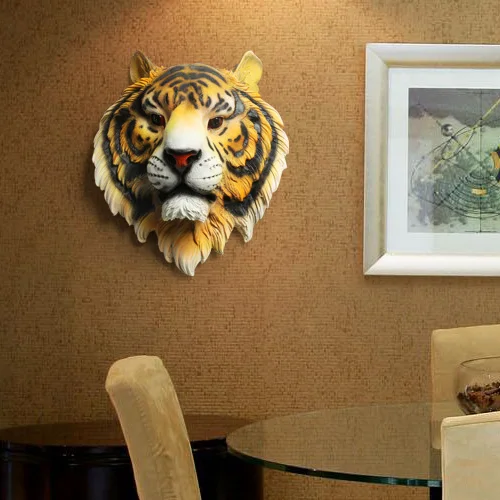 Home Decoration Accessories Animal Head Tiger Hanging Wall Mural Pendant Bar Living Room escultura sculpture buddha statue
Home Decoration Accessories Animal Head Tiger Hanging Wall Mural Pendant Bar Living Room escultura sculpture buddha statue