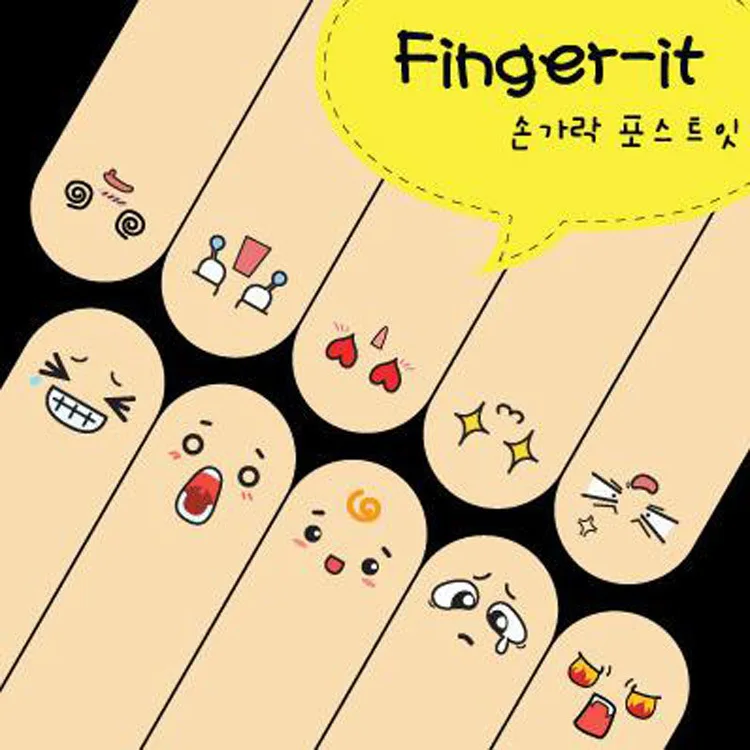 1pc 1*5cm Creative Q Finger Adhesive Sticker Memo Paper Sticky Notes and Memo Pads Cute Note Face Smile School Supplies
1pc 1*5cm Creative Q Finger Adhesive Sticker Memo Paper Sticky Notes and Memo Pads Cute Note Face Smile School Supplies