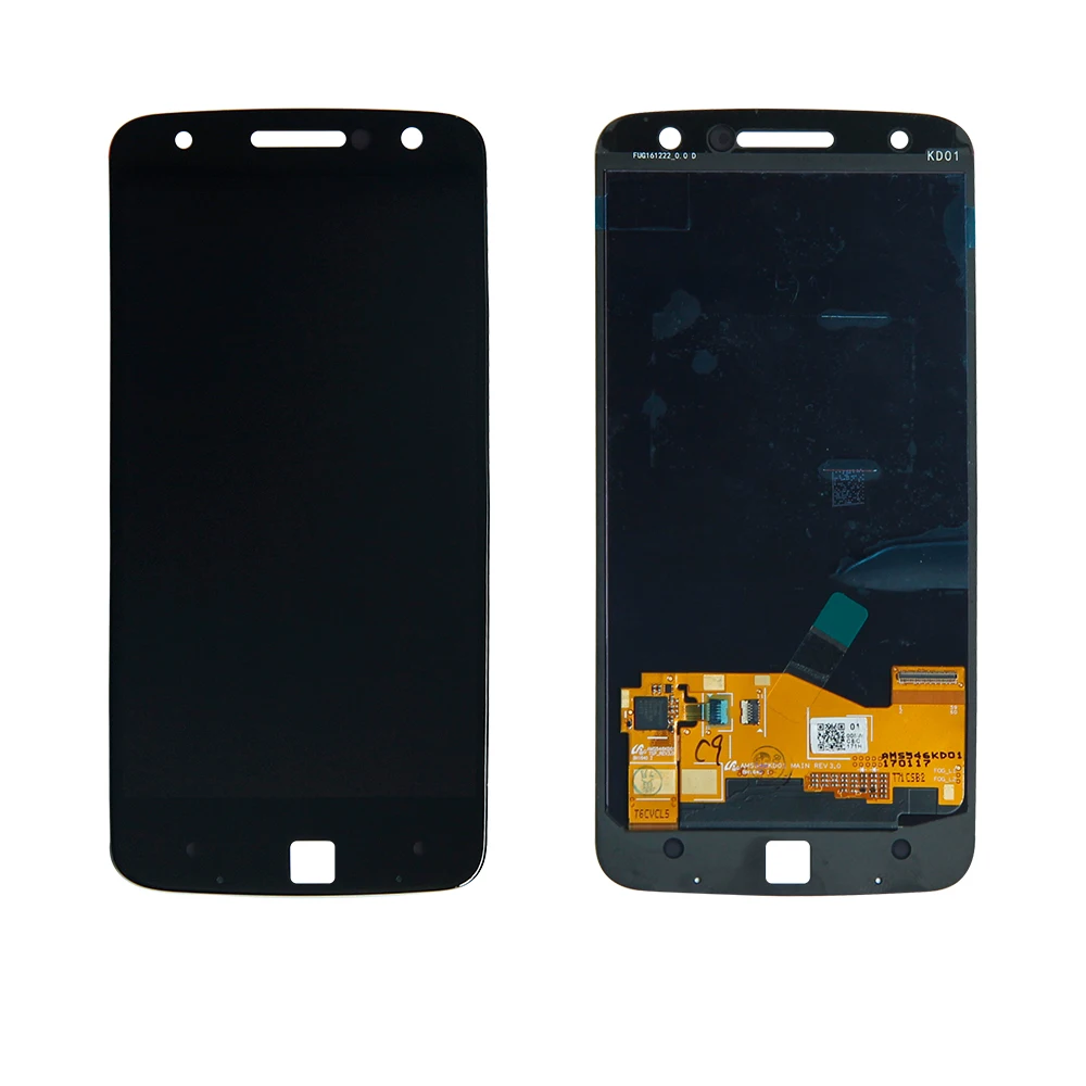 Для Motorola Moto Z Droid Xt1650 Xt1650-01 Xt1650-03 ЖК-дисплей + сенсорный экран Стекло дигитайзер