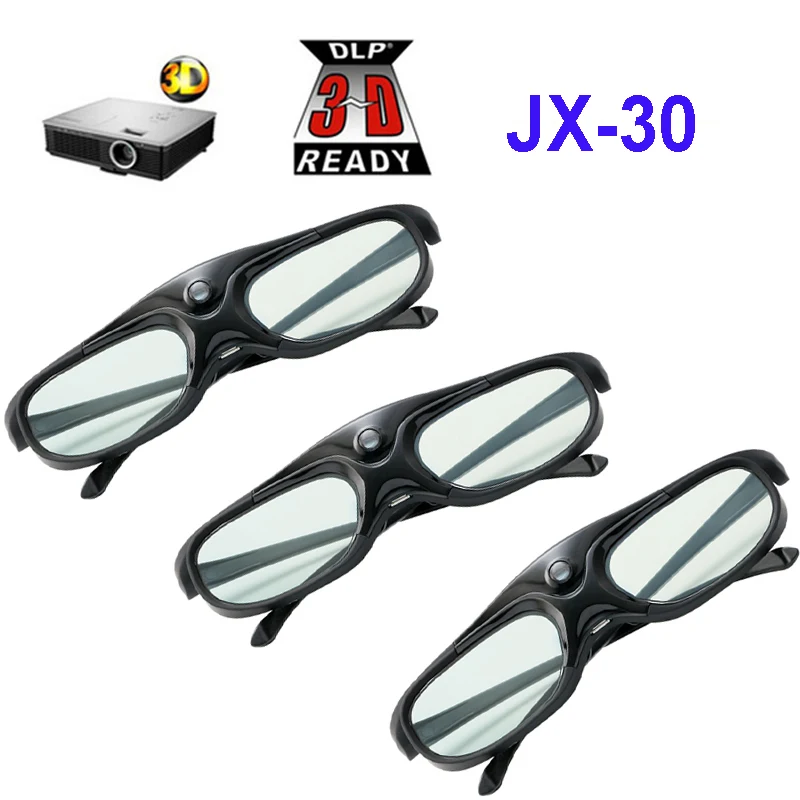 Перезаряжаемые очки с активным затвором 96 144 Гц 3D для Xgimi BenQ Acer Optoma HD144X UHD51 GT760 JMGO J6S