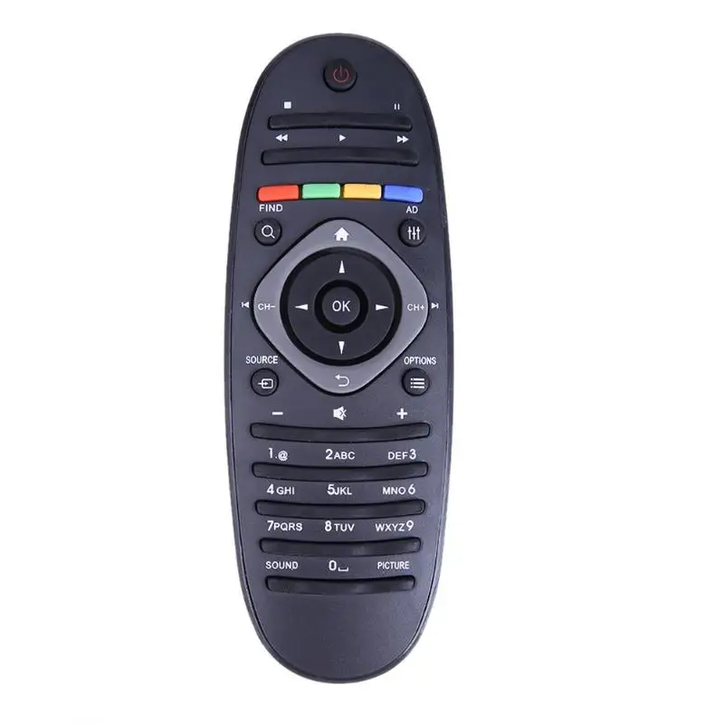 Универсальный пульт дистанционного управления для телевизора Philips TV/DVD/AUX, черный
Универсальный пульт дистанционного управления для телевизора Philips TV/DVD/AUX, черный