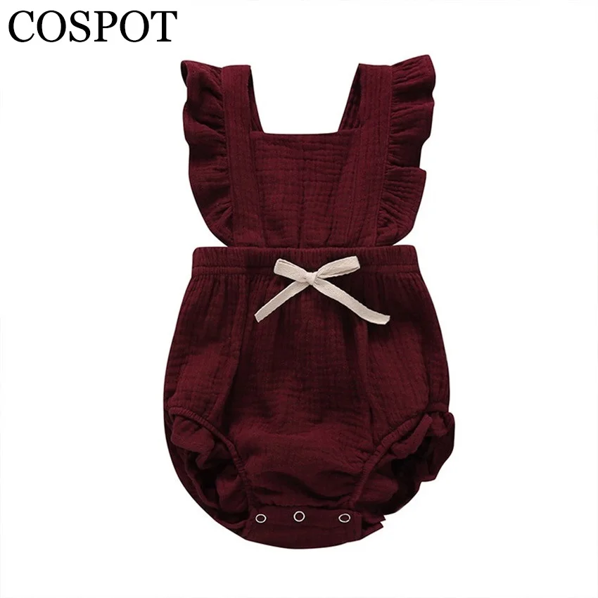 Baby Girls Denim Romper Newborn Summer Jumpsuit Girl Cotton Ruffle Sleeve Romper Toddler Plain Color Jumper 25
Baby Girls Denim Romper Newborn Summer Jumpsuit Girl Cotton Ruffle Sleeve Romper Toddler Plain Color Jumper 25