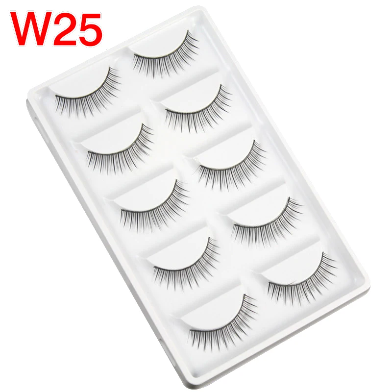 5 Pairs Eyelash Lot Black Natural Cross Fake False Eyelash Soft Long Makeup Eye Lash Extension W25
5 Pairs Eyelash Lot Black Natural Cross Fake False Eyelash Soft Long Makeup Eye Lash Extension W25