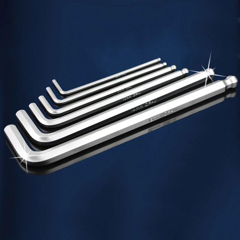 1-5Pcs 1.5mm-10mm CR-V Steel L-Shape Hex Key Repair Tools Powerful Type Allen Wrench Spanner Ball Head Allen Key Lengthen
1-5Pcs 1.5mm-10mm CR-V Steel L-Shape Hex Key Repair Tools Powerful Type Allen Wrench Spanner Ball Head Allen Key Lengthen