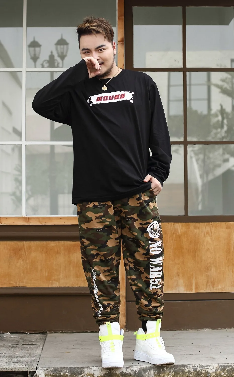 Hot sale New arrival Tidal fashion plus size men big size Trousers XXL-8XL Cotton elasticity, loose, casual pants
Hot sale New arrival Tidal fashion plus size men big size Trousers XXL-8XL Cotton elasticity, loose, casual pants