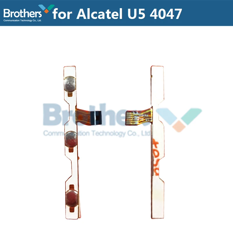 Гибкий кабель питания для Alcatel One Touch U5 4047 гибкий OT4047 4047D замена кнопки