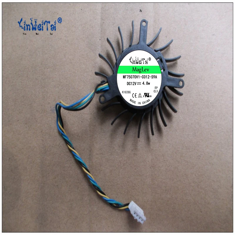 Free shipping lot New Original MGT5012XF-W10 12V 0.19A NV8600GTS graphics card fan Video Card VGA Cooler Fan 4PIN
Free shipping lot New Original MGT5012XF-W10 12V 0.19A NV8600GTS graphics card fan Video Card VGA Cooler Fan 4PIN