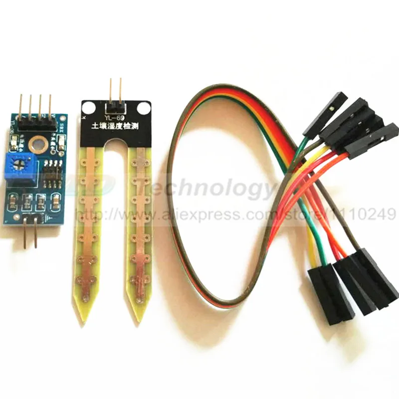Free Shipping Soil Hygrometer Humidity Detection Module Moisture Water Sensor Soil moisture for Arduino
Free Shipping Soil Hygrometer Humidity Detection Module Moisture Water Sensor Soil moisture for Arduino
