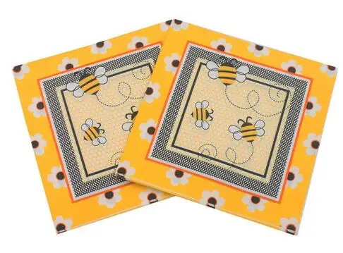 Одноразовые салфетки RainLoong с пчелами
Одноразовые салфетки RainLoong с пчелами