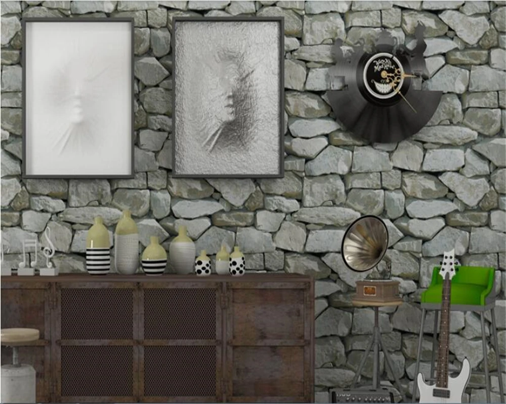 beibehang wallpaper for kids room Vintage personality stone brick wallpaper living room bar cafe wallpaper papier peint mural 3d
beibehang wallpaper for kids room Vintage personality stone brick wallpaper living room bar cafe wallpaper papier peint mural 3d